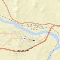 Sirur Street Map