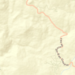 San Gaspar Street Map