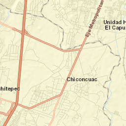 Tezoyuca Street Map