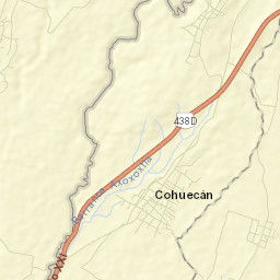 Cohuecán Street Map