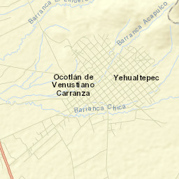 Ocotlán de Venustiano Carranza Street Map
