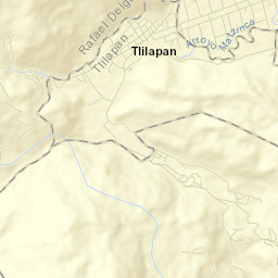 San Andrés Tenejapan Street Map