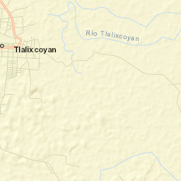 Tlalixcoyan Street Map