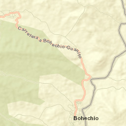 Bohechío Street Map