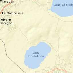 Coatetelco Street Map