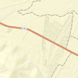 Unidad Habitacional Mariano Matamoros Street Map