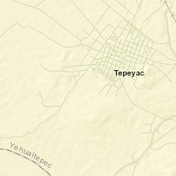 San Gabriel Tetzoyocán Street Map