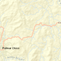 Palmar Chico Street Map