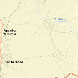 Santa Rosa Treinta Street Map