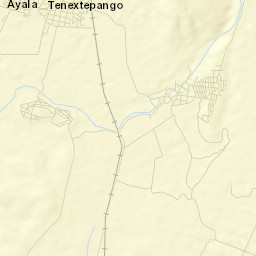 Tenextepango Street Map