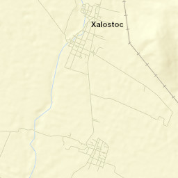 Xalostoc Street Map