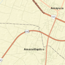 Amacuitlapilco Street Map