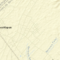 San José Tlacuitlapan Street Map