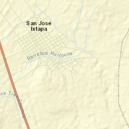 San José Ixtapa Street Map