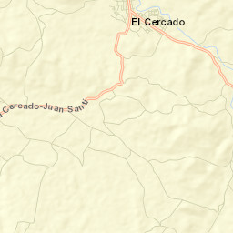 Cercado Abajo Street Map
