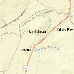 La Galarza Street Map