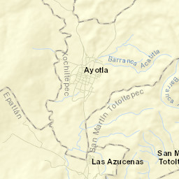 Ayotla Street Map