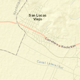 San Lucas el Viejo Street Map