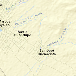 San José Buenavista Street Map