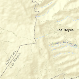 Los Reyes Street Map