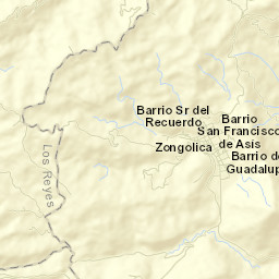 Zongolica Street Map