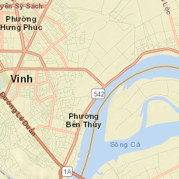 Vinh Street Map
