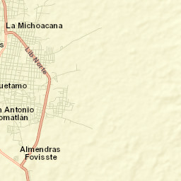 Huetamo de Núñez Street Map