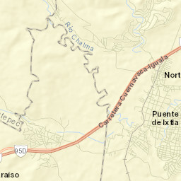 San Gabriel las Palmas Street Map