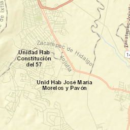Jicarero Street Map