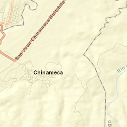 Chinameca Street Map