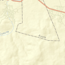 Huitchila Street Map