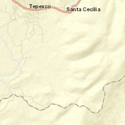 Tepexco Street Map