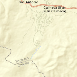 Calmeca Street Map