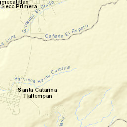 Santa Catarina Tlaltempan Street Map