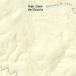 San José de Gracia Street Map