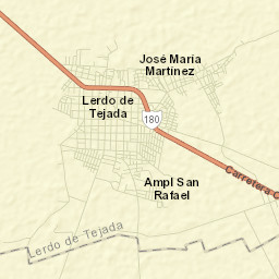 Lerdo de Tejada Street Map