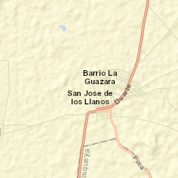 Los Llanos Street Map