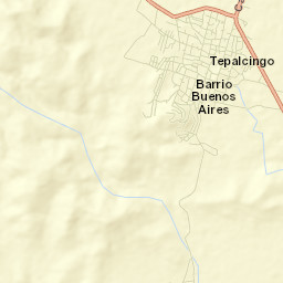 Tepalcingo Street Map