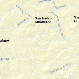 Ahuatlán Street Map
