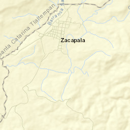 Zacapala Street Map