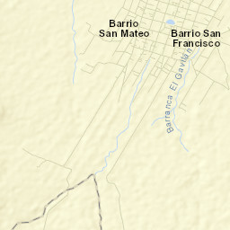 Santa María la Alta Street Map