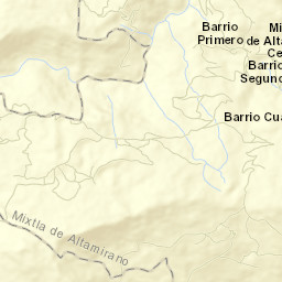 Mixtla de Altamirano Street Map