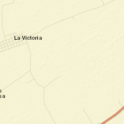 La Victoria Street Map