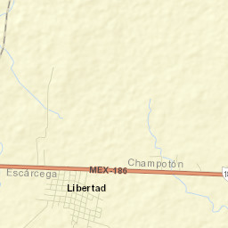 La Libertad Street Map