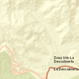 La Descubierta Street Map