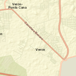 Punta Cana Street Map
