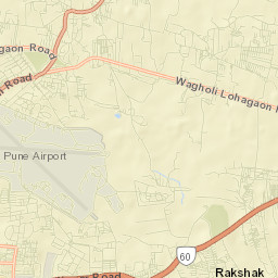 Lohogaon Street Map