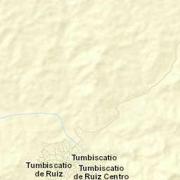 Tumbiscatío de Ruiz Street Map
