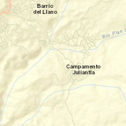 San Juan de Dios (Naranjas de Dios) Street Map