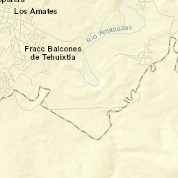 Tehuixtla Street Map